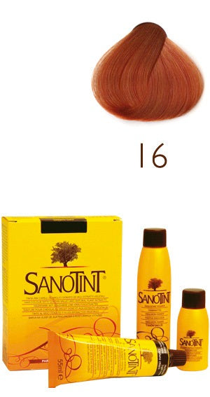 Tinte Vegetal 16 Rubio Cobrizo Classic Sanotint