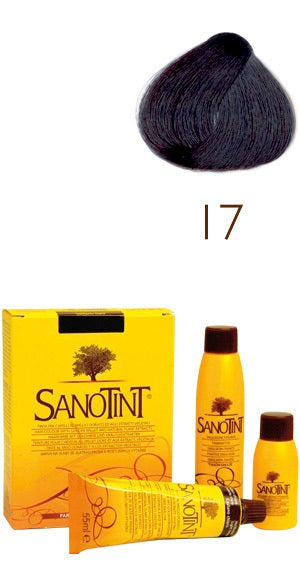 Tinte Vegetal 17 Negro Azulado Classic Sanotint