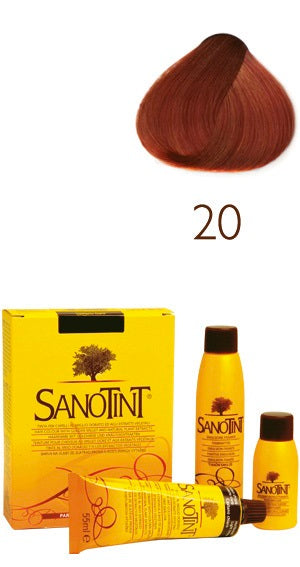 Tinte Vegetal 20 Rojizo Tiziano Classic Sanotint