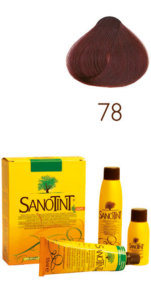 Tinte Vegetal 78 Caoba Sensitive Sanotint