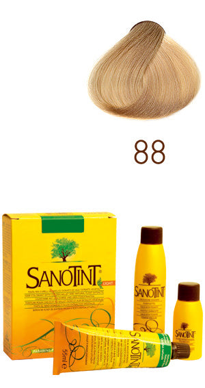 Tinte Vegetal 88 Rubio Claro Intenso Sensitive Sanotint