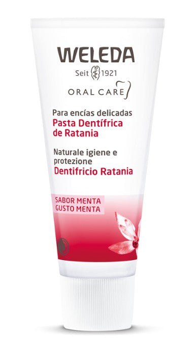 Pasta Dentífrica de Ratania Weleda
